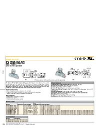 Thumbnail of document Data Sheet - Series 782 DPDT Ice Cube Relays